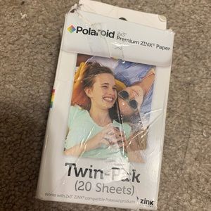 Polaroid twin pak premium ZINK paper 20 sheets